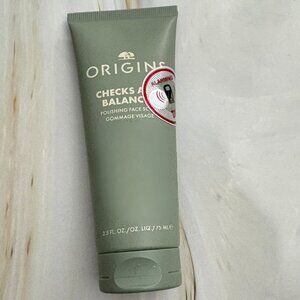 Origins Checks and Balances Polishing Face Scrub 2.5 fl oz / 75 ml Brand New